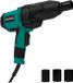 VONROC Slagmoersleutel 950W - 600Nm - 1/2” opname - Incl. 4 moerdoppen - 4m kabel - Soft Grip – geschikt voor banden verwisselen