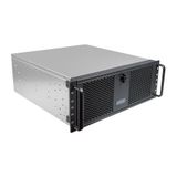UNYKAch UK4339H 4U 19" Rack Server Zwart/Zilver