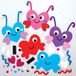 Baker Ross AX671 Love Bug Magnet Kits - Pack van 8 stuks, Mix & Match Crafts, maak je eigen koelkastmagneten, kunstkits voor kinderen creativiteit, kleine cadeaus of thuis ambachten