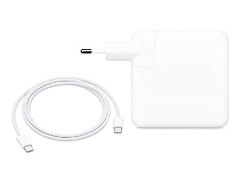 Staza® Macbook oplader USB-C lichtnetadapter van 61 W met USB-C oplaadkabel 2 meter