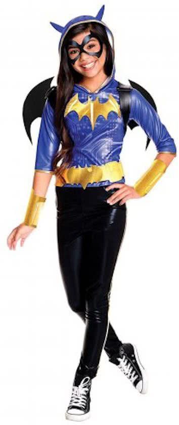 Panda - Deluxe Superhero Girls Batgirl kostuum voor meisjes Verkleedkleding 98/104