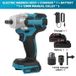 StarTech Schlagschroevendraaier 1,27 cm, 520 Nm - Elektrische schroevendraaier - Borstelloze motor - 18V accu-aangedreven - Handapparaat - Met gereedschapskoffer - 2 accu's