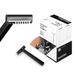 HANSKA Tattoo Supply - Wegwerpscheermes voor tattoo-artiesten - Zwart - Hoogwaardig stalen mes - Verpakking van 100 stuks - Comfortabel scheren (ENKEL BLADE)