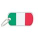 MyFamily Hond Medaille Italië Vlag Hondenplaat Metal Hand Emailed Flags Collectie 40x22 mm