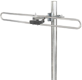 Nedis ANORDAB10ME - Buitenantenne voor DAB+ - 4 dB - Zwart/Zilver