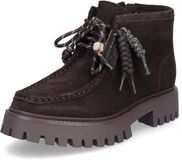 Guess Dameslaarzen met veters Fardina bruin