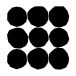 Marimekko Serviette Kivet 33x33 cm Lot de 20 Noir-Blanc