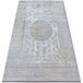 Rugsx - Tapis Acrylique Valencia 2328 Ornament Gris Claire / Moutarde Grey 80x150 cm