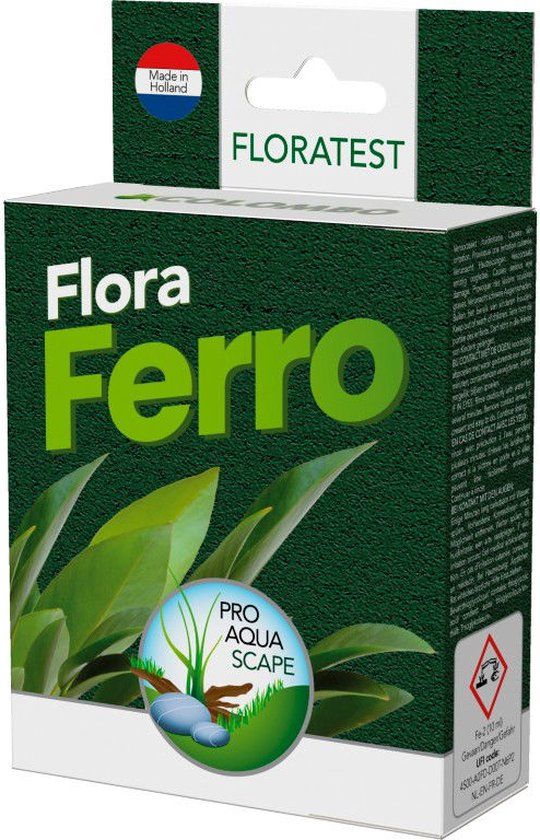 Colombo Flora Ferro ijzer test - Aquarium FE Test