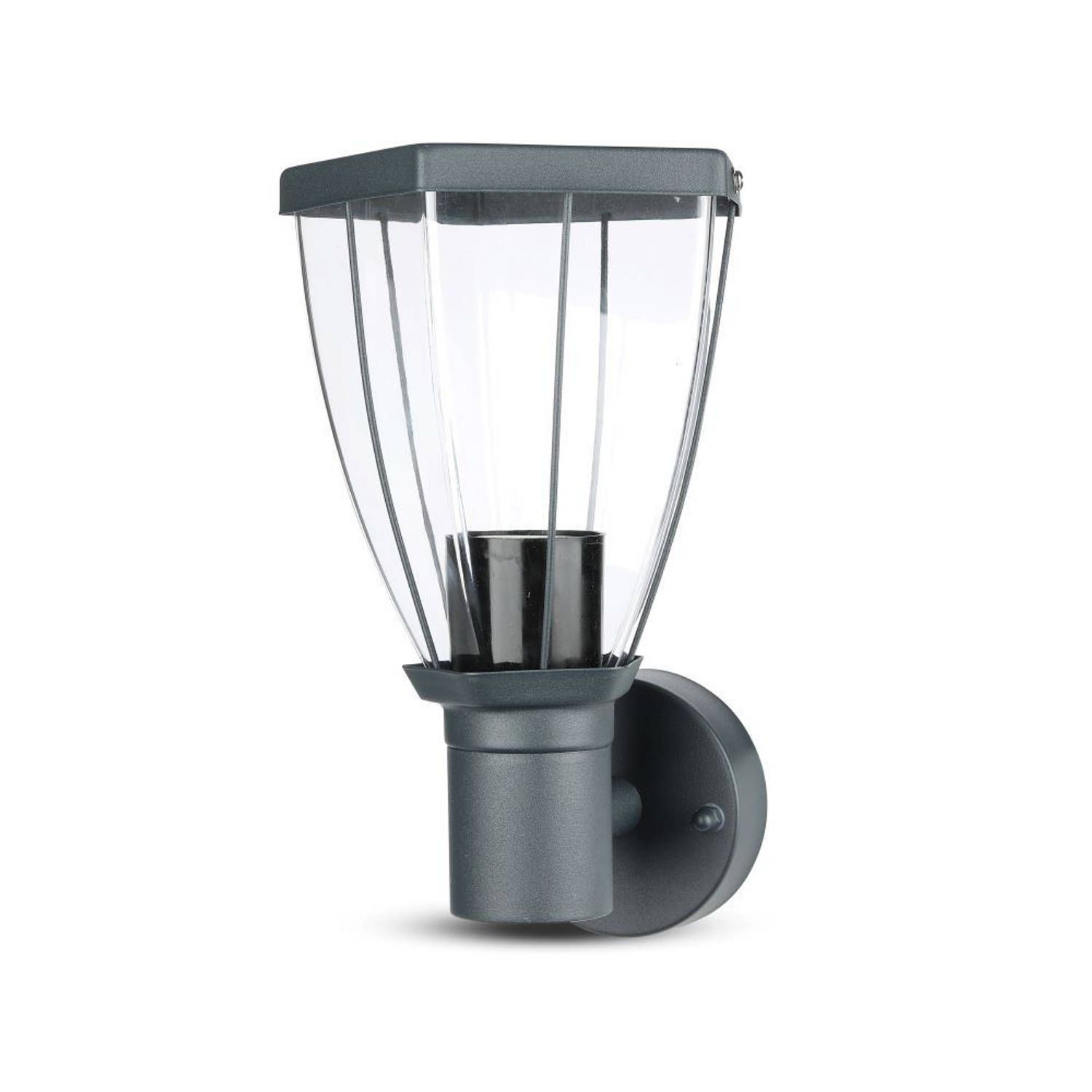 V-tac VT-835 Wandlamp buiten - RVS - E27 fitting - IP44 - Zwart