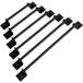 Gedotec Poignée de meuble PORTELLO 190x33x160 mm noir sablé