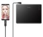 Merkloos Tekentablet - 4,8 x 3 inch - Compact - Drukgevoelig - Met stylus zonder batterij