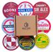 Ensemble de 8 sous-verres pour fans de football
