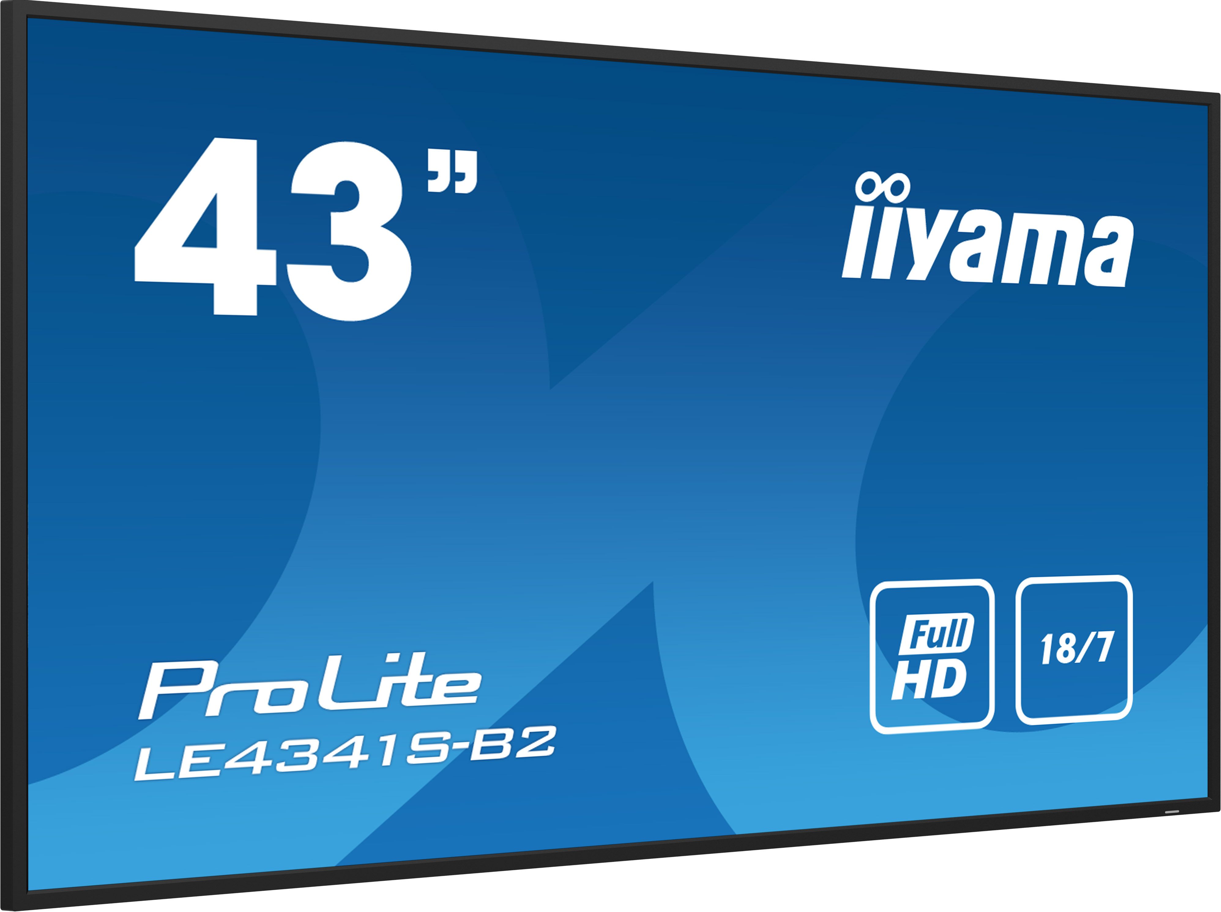 iiyama ProLite LE4341S-B2 43" Full HD Digital Signage Display