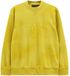 CMP Sweatshirt en Coton à manches longues et col en V pour Homme, taille L, uni, acacia/darker