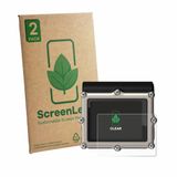 ScreenLeaf Bedifol GmbH 2 Stuks Screenprotector voor Shearwater Petrel 3 dive computer - Hoogwaardige Beschermfolie transparant
