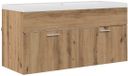 vidaXL Badkamerkast Artisan Eiken 100 x 38,5 x 46 cm