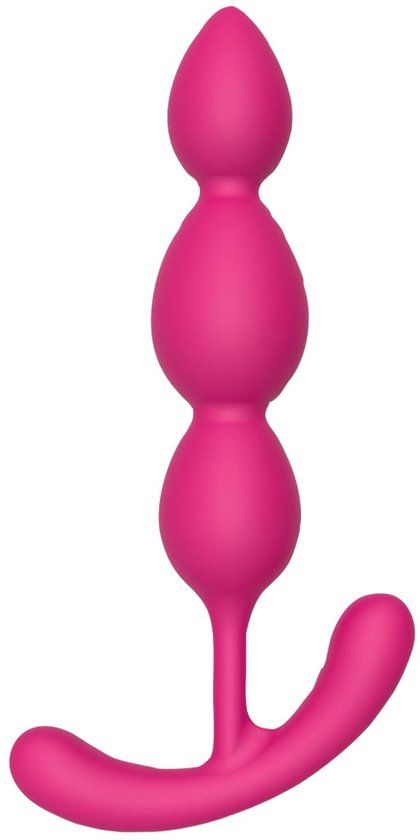 Dreamtoys Essentials Silky Smooth T-teardrop Anaalplug - Roze - 15 cm