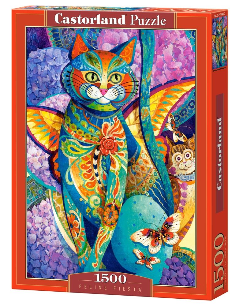 Castorland Feline fiesta - 1500 stukjes - Puzzel