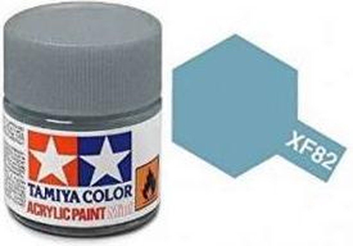 Tamiya XF-82 Ocean Grey 2 RAF - Matt - Acryl - 10ml - Verf potje