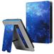 Fintie hoes compatibel met Tolino Shine 3 2018 / Kobo Clara HD / Kobo Nia - Premium PU Leather Stand Case Protective Cover met Kaartvak Polsband Slaap/Wek Functie,Shine 3 2018 Kickstand beschermhoes met kaartenvak polsriem en automatische slaap-waakfun