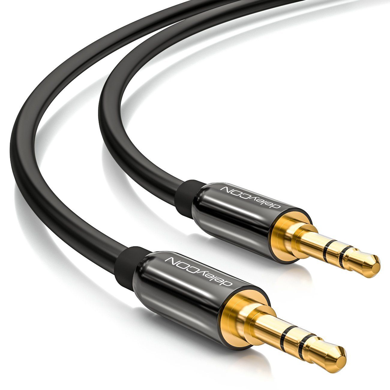 deleyCON MK323 - Audio Kabel - 15m - Zwart