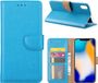 B2Ctelecom Apple iPhone Xs Max Hoesje Turquoise met Pasjeshouder