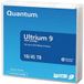 Quantum LTO Ultrium 9 - 18 TB / 45 TB - voorzien van streepjescode - vert