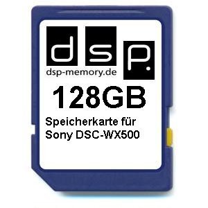 DSP Memory 128 GB geheugenkaart voor Sony DSC-WX500