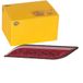 HELLA 2NE 013 343-071 Mistachterlamp - Shapeline Style Slim - LED - 24/12V - Geschroefd - Lenskleur: Rood - Stekker: AMP - 2-polig - Links achter