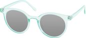 Vista Bonita CLASSIC – Zonneleesbril UV400 – Sterkte +2.00 – Kleur Lagoon – Groot model – Eyecatcher – Ronde pasvorm – Flexveren - Inclusief bijpassende etui en doekje