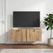 Maison Exclusive - Meuble TV mural, 78,5 x 31 x 30 cm, chêne artisanal