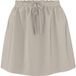 ESMARA® Mini-jupe en lin Premium femme (beige, S (34/36))
