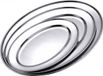 Merkloos / Sans marque Bahama Warenvertriebs Gmbh Serveerschaal - RVS - ovaal - 30 cm