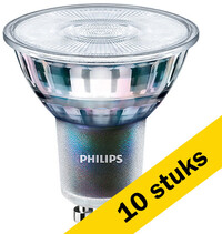 Philips 10x Philips Master LED ExpertColor GU10 Spot - 4000K - 25° - Dimmable - 5.5W (50W)