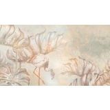 LUMALÉA Flamant Rose Papier Peint Panoramique - 195 Cm X 108 Cm