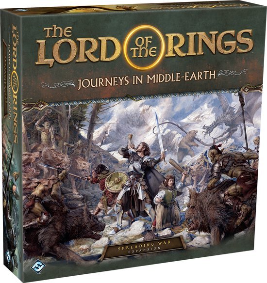 Asmodee Lord of the Rings: Journeys in Middle Earth - Spreading War Engels, Uitbreiding