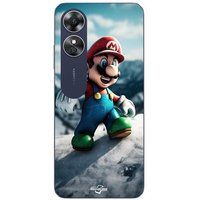Maniacase Etui Oppo A17 Super Mario Bros Mario