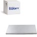 Decora 0931220 Taartbord Zilver 20 x 30 x 1,2 cm