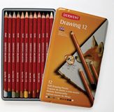 Derwent Drawing 12 tekenpotloden in blik