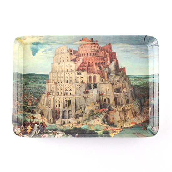 LANZFELD Dienblad Mini Breughel De toren van Babel