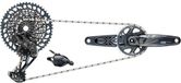 Sram Gx Eagle Dub Lunar Groepset Zwart 170 mm 32t / 10-52t
