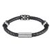 Zippo Three Charms Leather Bracelet armband