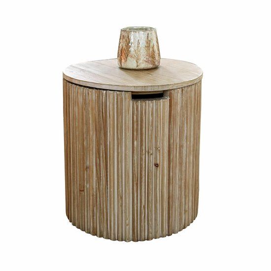 LOBERON Bijzettafel Saintouré crème
