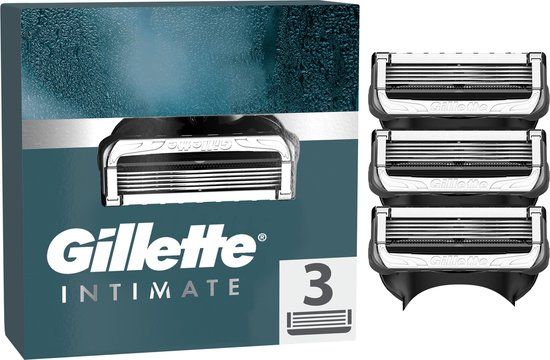 Gillette Intimate - Navulmesjes - 3 stuks - Voor de intieme zone