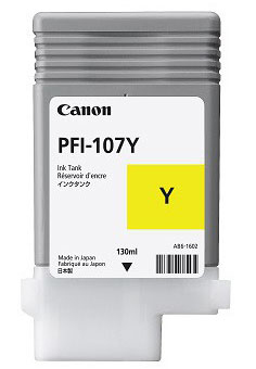 Canon PFI-107Y single pack / geel