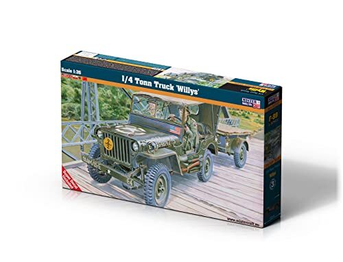 MisterCraft MCF299 1:35 1/4 Ton Jeep Willys, Multi