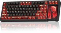 EPOMAKER L99 Mechanisch Gaming Toetsenbord - Zwart/Rood - 96% Layout - LCD Display - RGB - Tri-Mode - Hot-Swappable - Draadloos & Bedraad