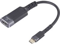 Renkforce RF-6798312 USB-C / HDMI Adapterkabel Zwart-grijs 4K UHD 0.20 m