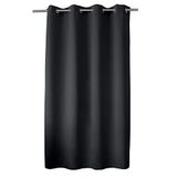 Enjoy Home 2010GRF140180 Verduisteringsgordijn met 8 ogen, polyester, 180 x 140 cm, donkergrijs